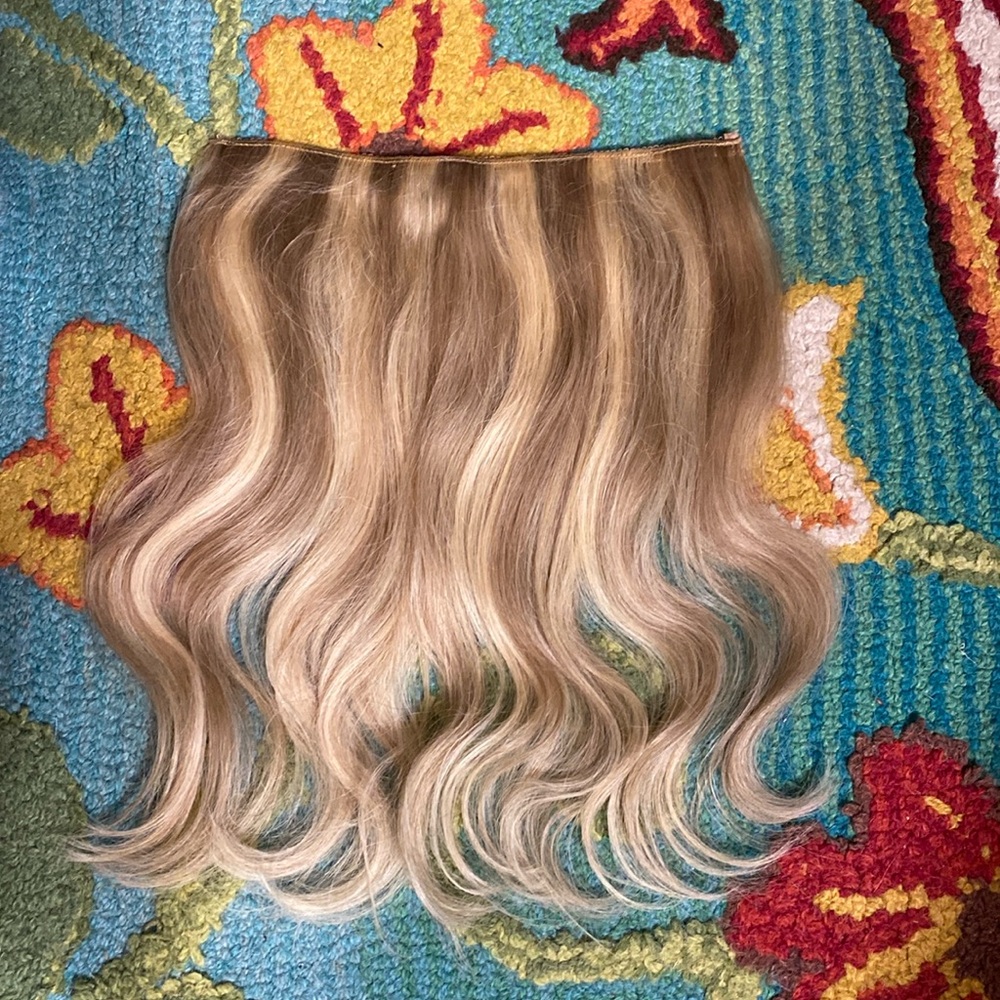 Human Hair 14 inch halo